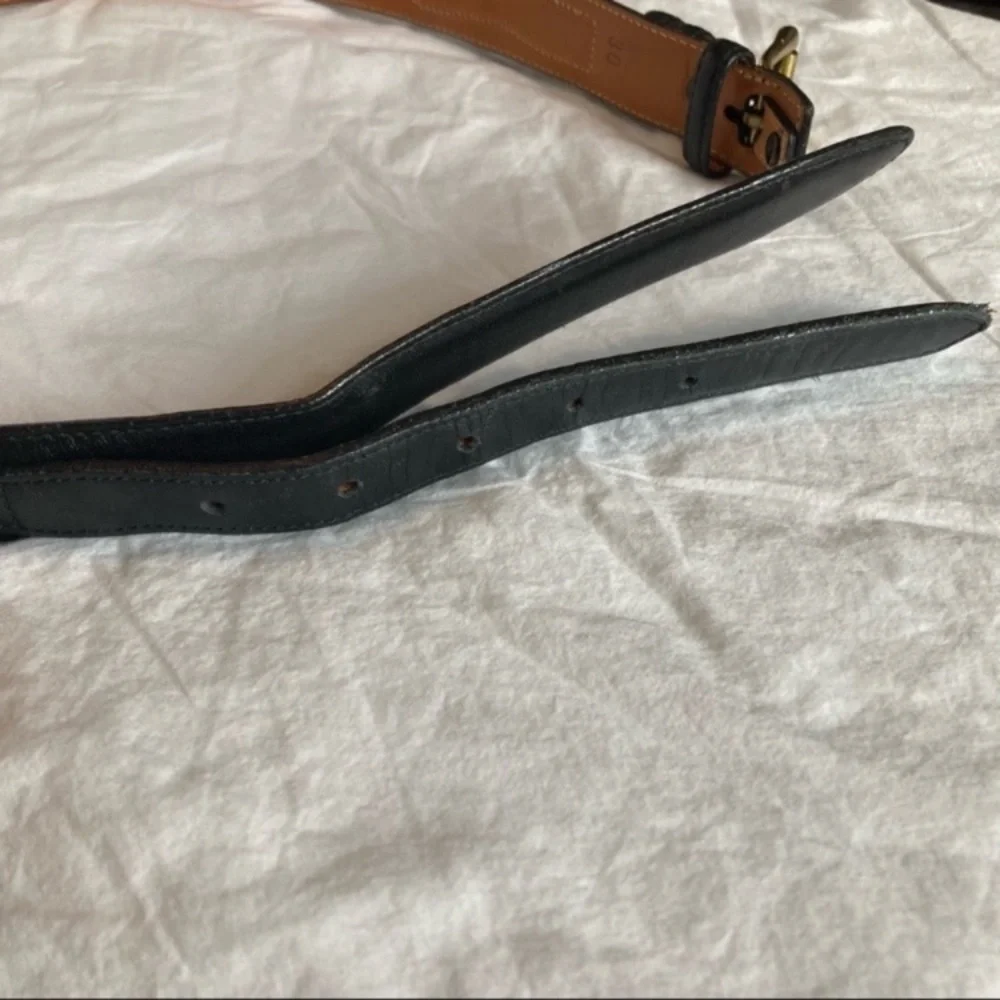 SAS Leather Saddle Belt Black
